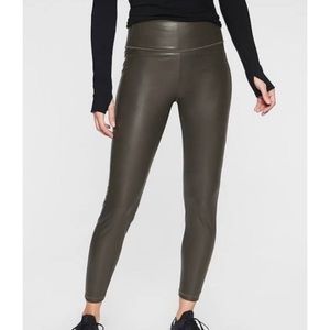 ATHLETA All Over Gleam Tight Arbor Olive